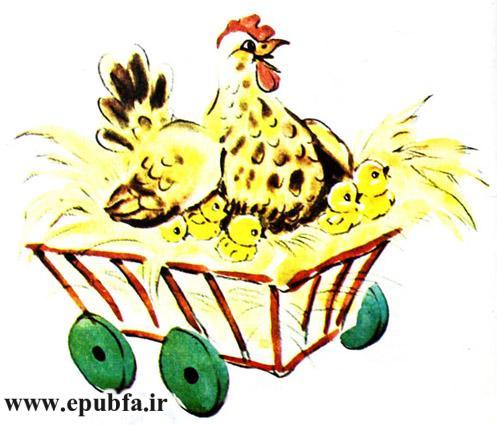 قصه کودکانه حنایی و جوجههایش-کتاب قصه کودکانه-ایپابفا قصه و داستان13
